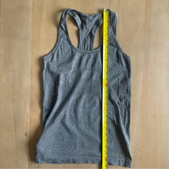 Lululemon Run: Swiftly Racerback Grey Tank Top - Picture 8 of 8
